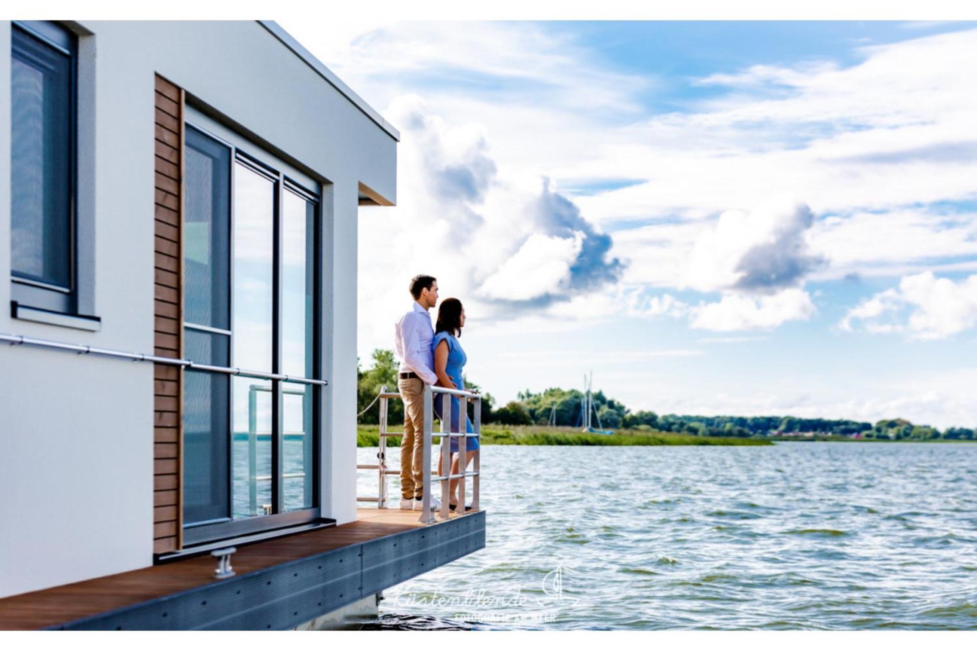 Ostsee Hausboot - Kranichnest Lp1 Ribnitz-Damgarten Exterior foto