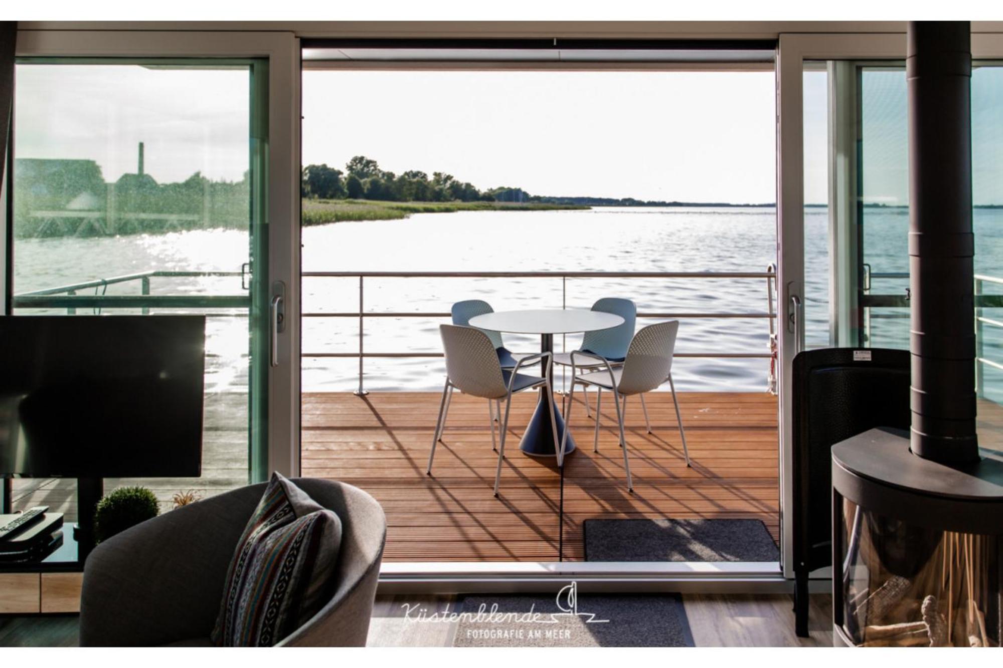 Ostsee Hausboot - Kranichnest Lp1 Ribnitz-Damgarten Exterior foto
