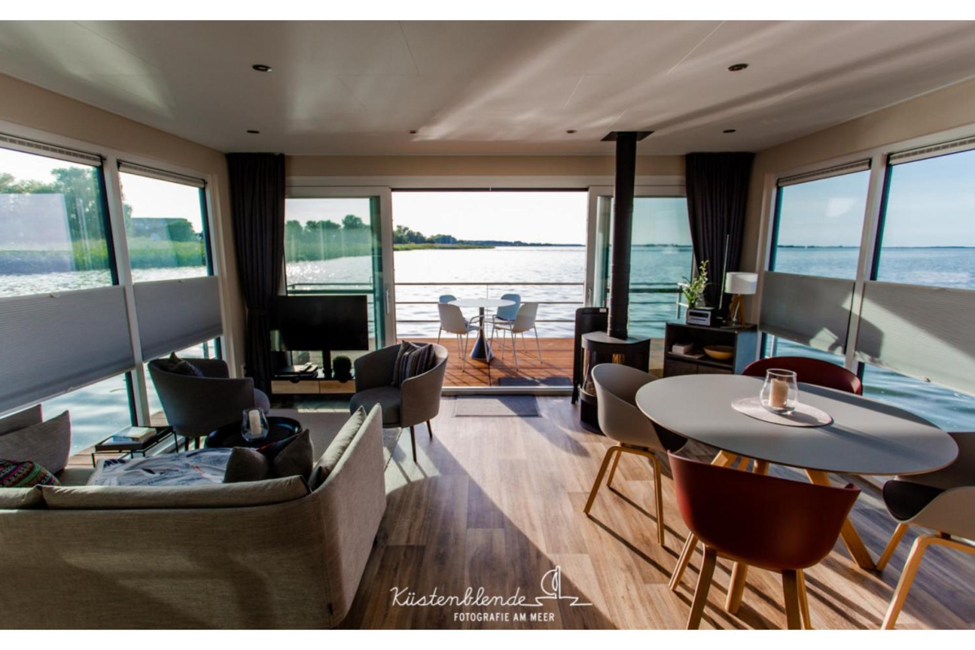 Ostsee Hausboot - Kranichnest Lp1 Ribnitz-Damgarten Exterior foto